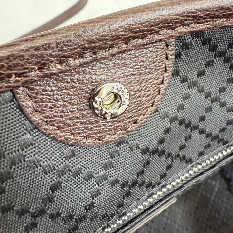 Gucci Tribeca Small Dark Brown Tote Bag 875236_8_156311 Gucci Tribeca Small Dark Brown Tote Bag 875236