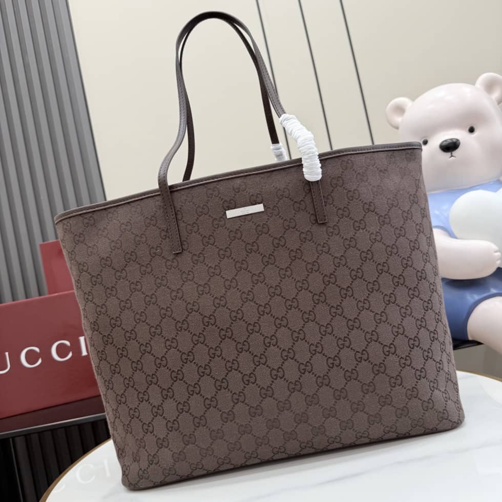 Gucci Tribeca Large Dark Brown Tote Bag 874745_10_156321 Gucci Tribeca Large Dark Brown Tote Bag 874745