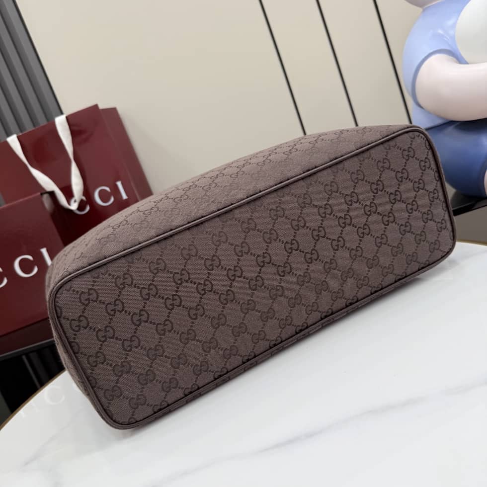 Gucci Tribeca Large Dark Brown Tote Bag 874745_3_156321 Gucci Tribeca Large Dark Brown Tote Bag 874745