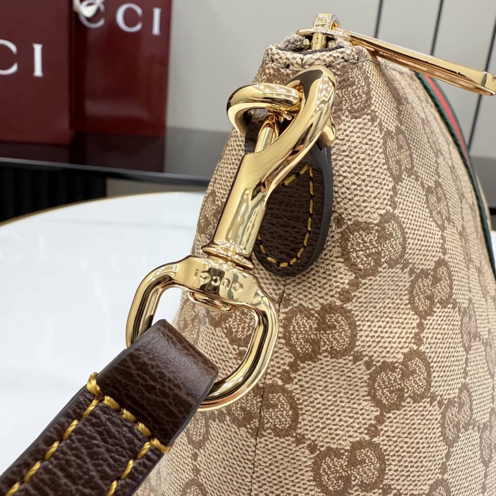Gucci Canvas Small Beige Pouch With Web 875821_4_156391 Gucci Canvas Small Beige Pouch With Web 875821