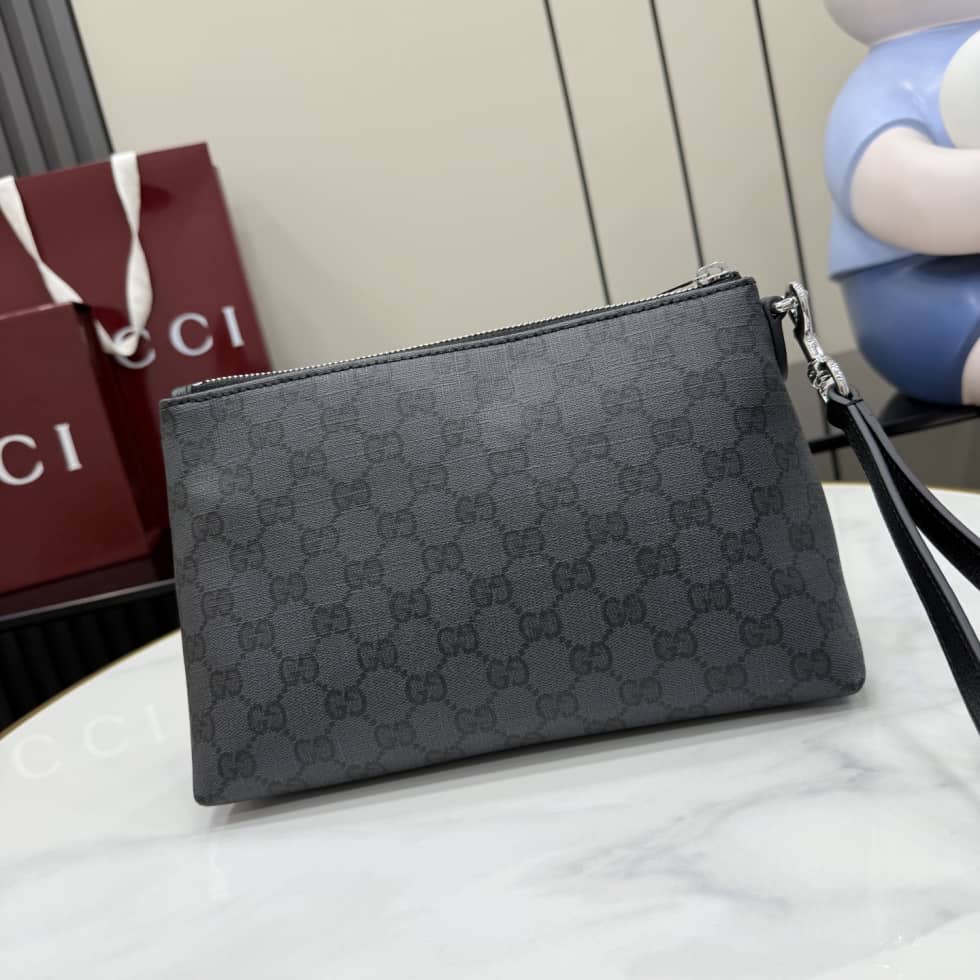 Gucci Essence Classic Small Pouch Black 876486_1_156401 Gucci Essence Classic Small Pouch Black 876486