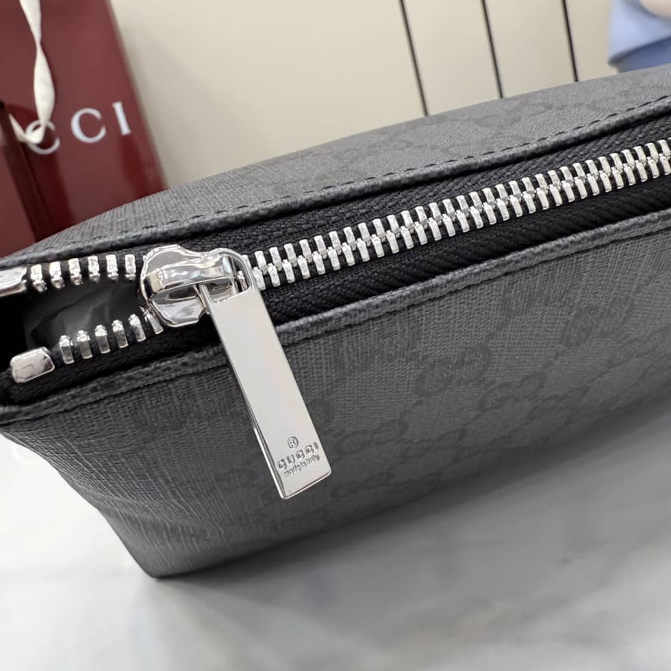 Gucci Essence Classic Small Pouch Black 876486_6_156401 Gucci Essence Classic Small Pouch Black 876486