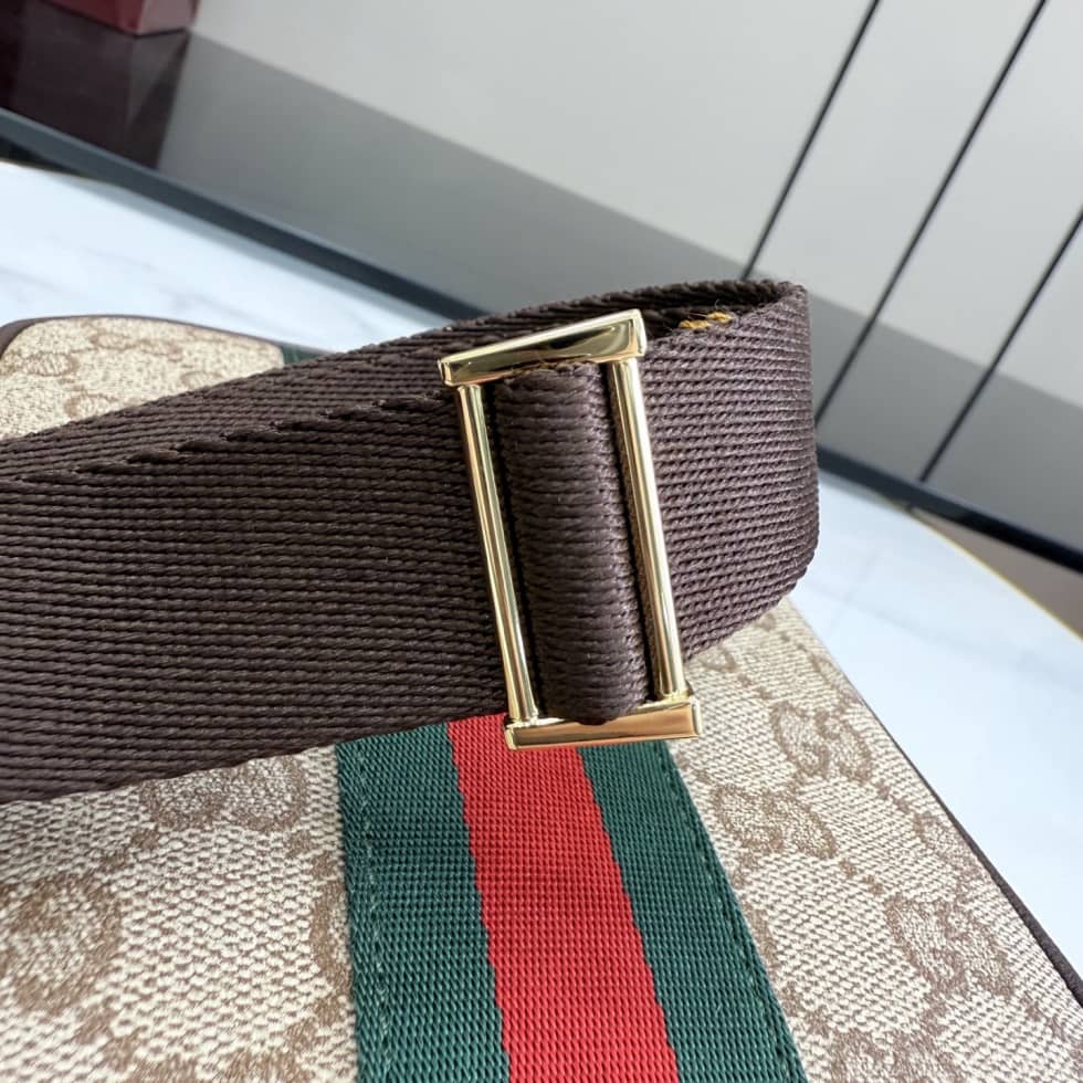 Gucci Canvas Mini Crossbody Bag Beige A002SJ_4_156411 Gucci Canvas Mini Crossbody Bag Beige A002SJ