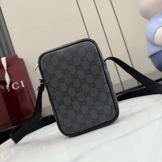 Gucci Essence Classic Canvas Mini Black Bag