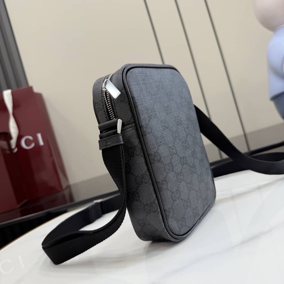 Gucci Essence Classic Canvas Mini Black Bag_6_156421 Gucci Essence Classic Canvas Mini Black Bag