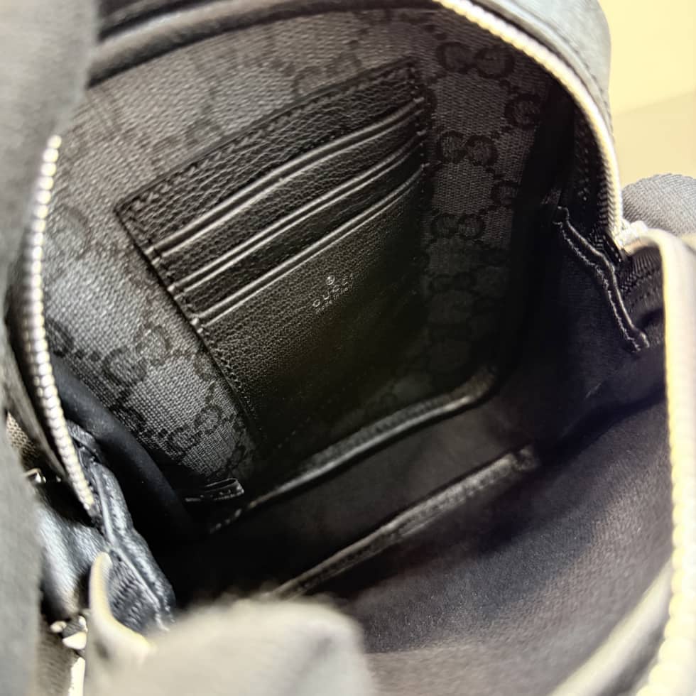 Gucci Essence Classic Canvas Mini Black Bag_7_156421 Gucci Essence Classic Canvas Mini Black Bag