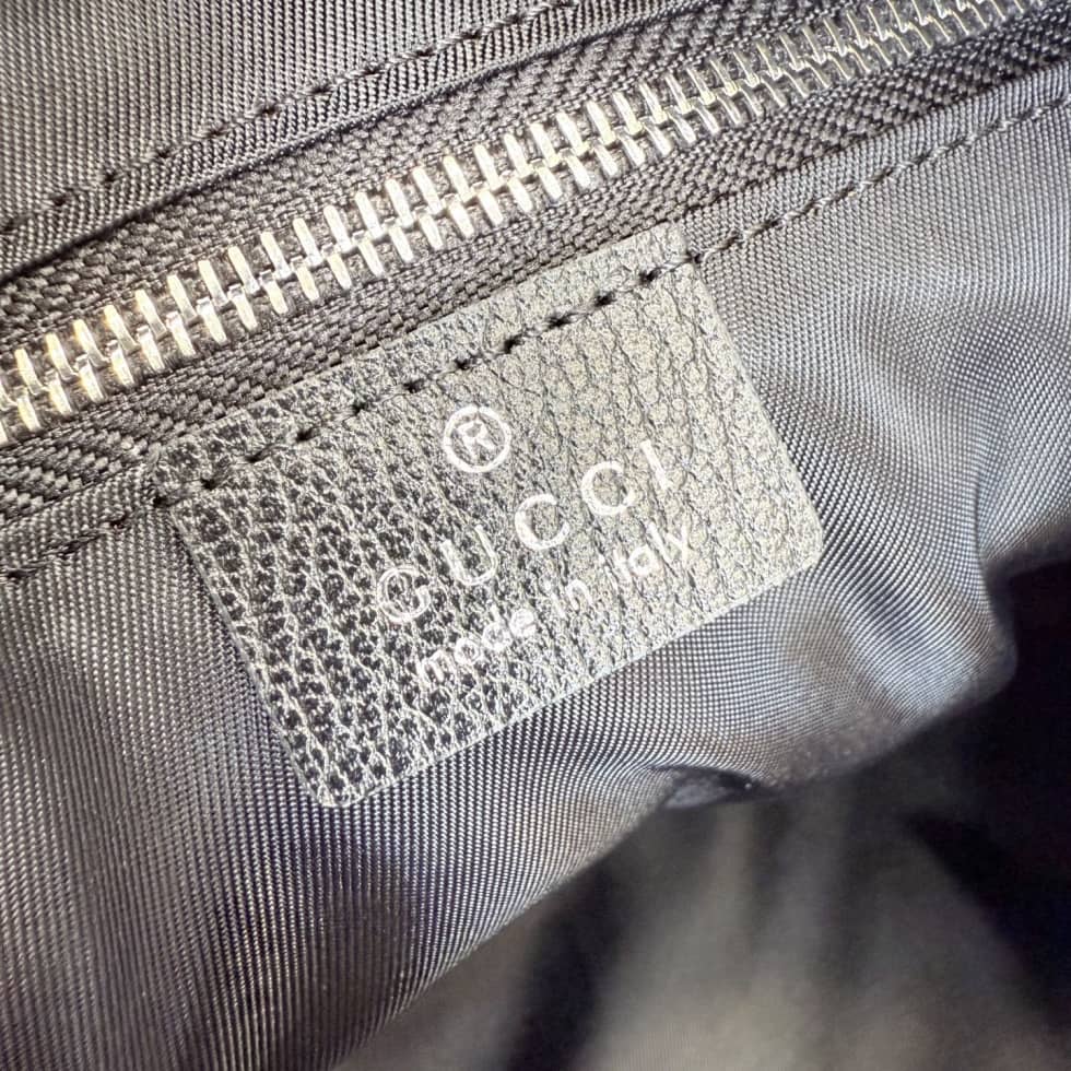 Gucci Medium Crossbody Bag With Web Black A002KX_8_156441 Gucci Medium Crossbody Bag With Web Black A002KX