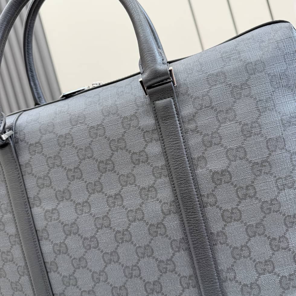 Gucci Essence Classic Medium Briefcase Black A0007X_3_156461 Gucci Essence Classic Medium Briefcase Black A0007X