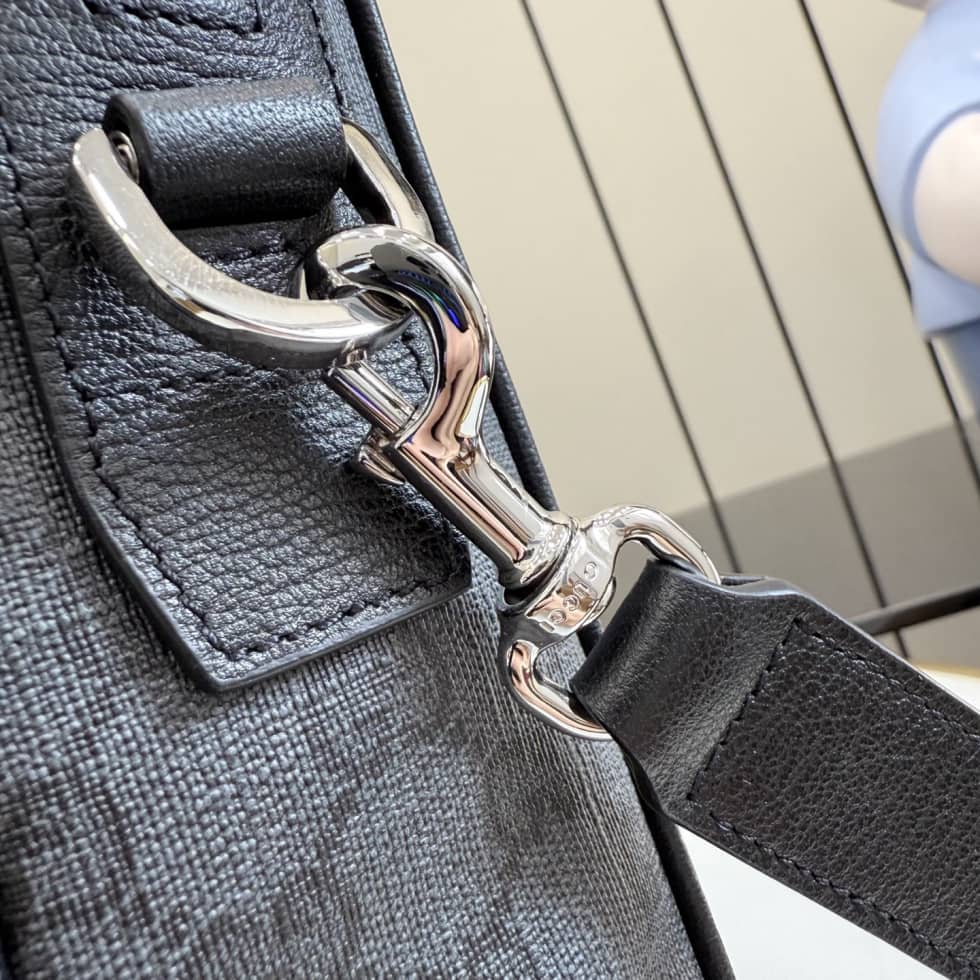 Gucci Essence Classic Medium Briefcase Black A0007X_4_156461 Gucci Essence Classic Medium Briefcase Black A0007X
