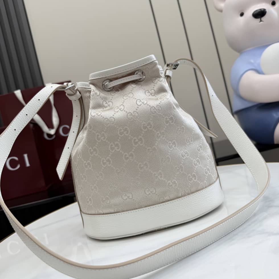 Gucci Venice Small Ivory Bucket Bag 875237_1_156541 Gucci Venice Small Ivory Bucket Bag 875237