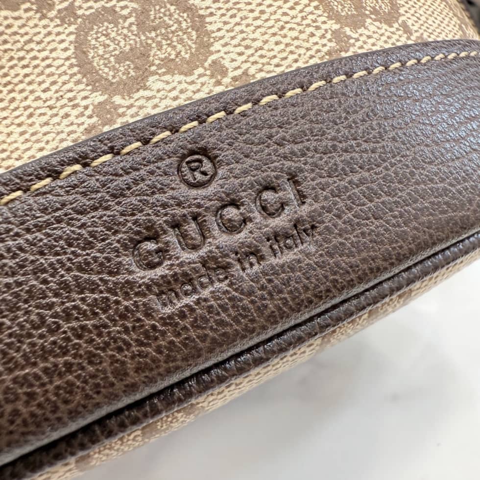 Gucci Canvas Mini Bucket Bag Sand Brown 876060_5_156551 Gucci Canvas Mini Bucket Bag Sand Brown 876060