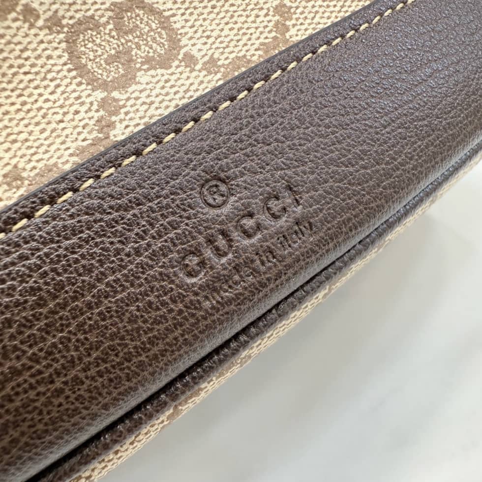 Gucci Venice Canvas Large Sand Brown Bucket Bag_5_156571 Gucci Venice Canvas Large Sand Brown Bucket Bag