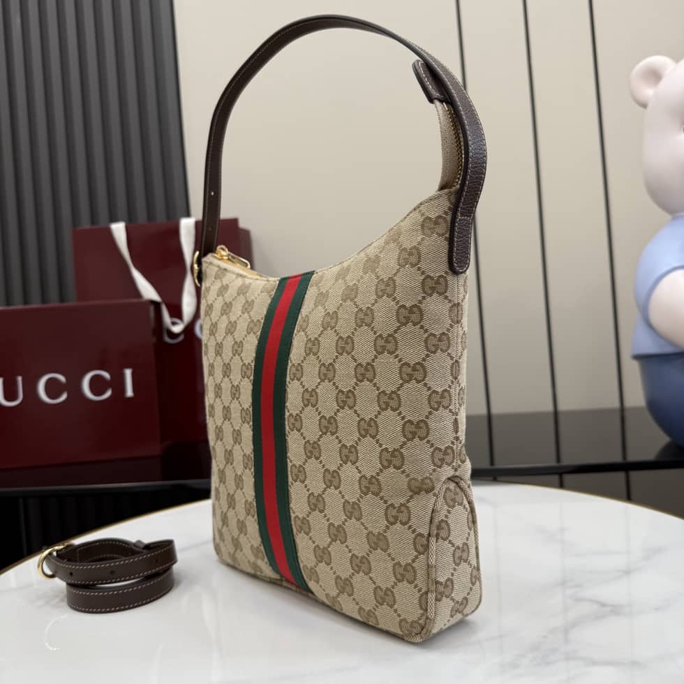 Gucci Lunetta Medium Sand Brown Crossbody Bag_2_156581 Gucci Lunetta Medium Sand Brown Crossbody Bag