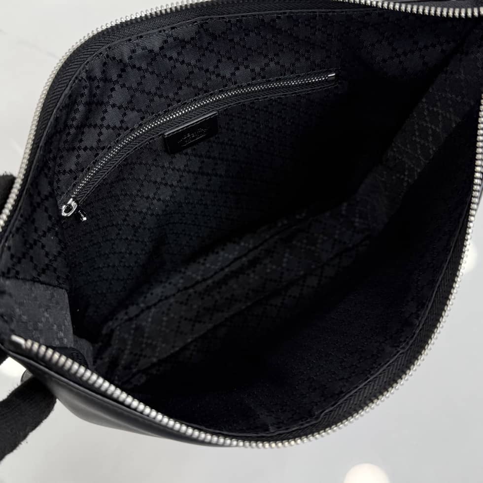 Gucci Lunetta Leather Medium Black Crossbody Bag_7_156591 Gucci Lunetta Leather Medium Black Crossbody Bag