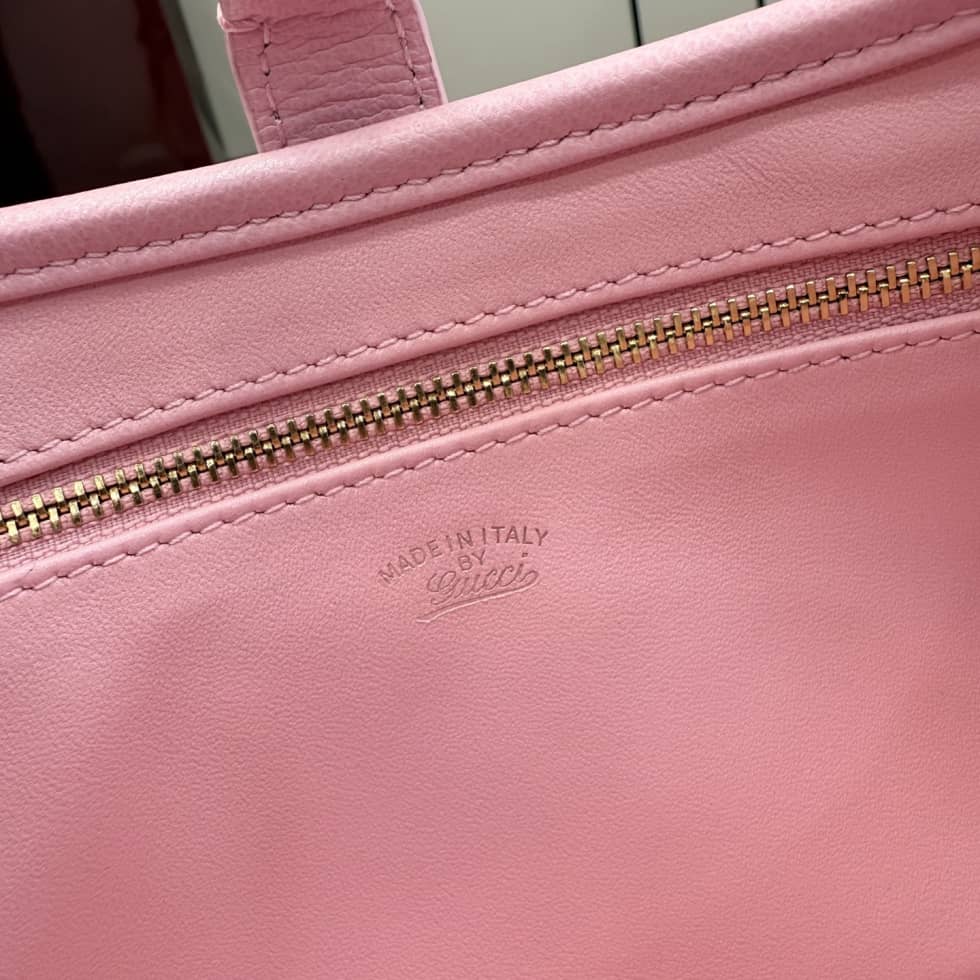 Gucci Jackie Slim Leather Medium Pink Shoulder Bag_8_156621 Gucci Jackie Slim Leather Medium Pink Shoulder Bag
