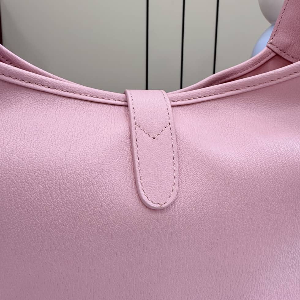 Gucci Jackie 1961 Leather Medium Pink Shoulder Bag_4_156641 Gucci Jackie 1961 Leather Medium Pink Shoulder Bag