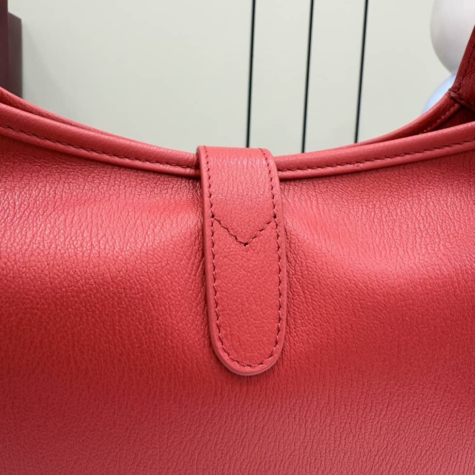 Gucci Jackie 1961 Leather Medium Red Shoulder Bag_4_156651 Gucci Jackie 1961 Leather Medium Red Shoulder Bag