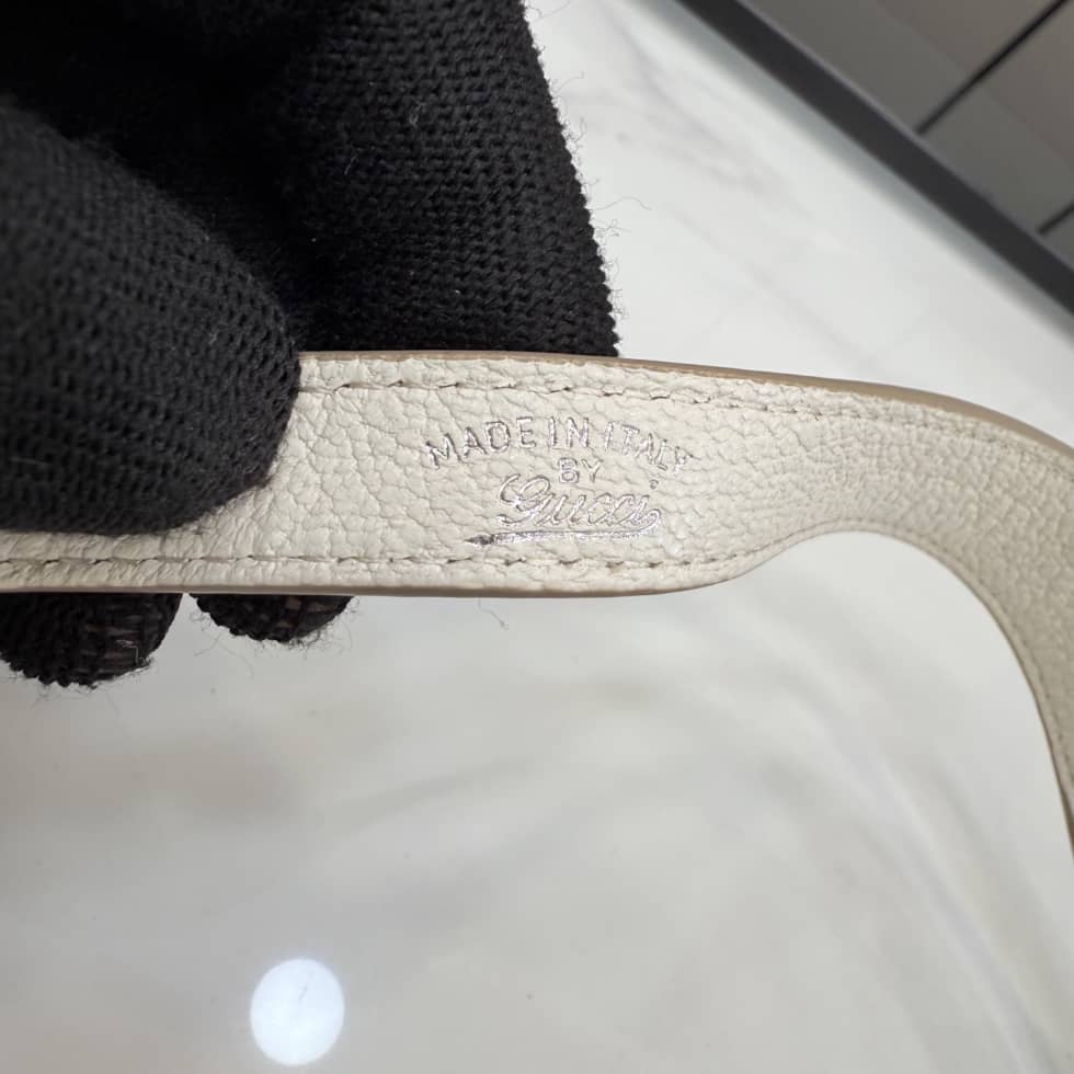 Gucci Jackie Slim Canvas Medium Ivory Shoulder Bag_6_156661 Gucci Jackie Slim Canvas Medium Ivory Shoulder Bag