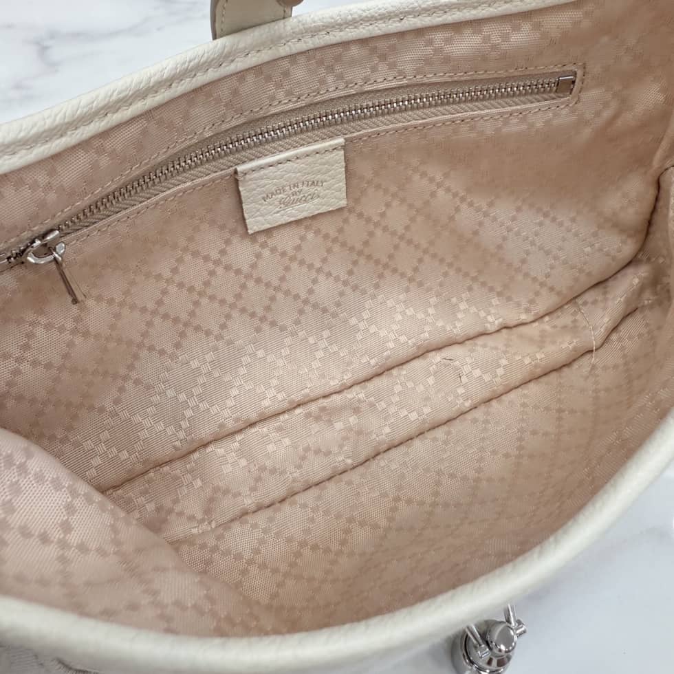 Gucci Jackie Slim Canvas Medium Ivory Shoulder Bag_7_156661 Gucci Jackie Slim Canvas Medium Ivory Shoulder Bag
