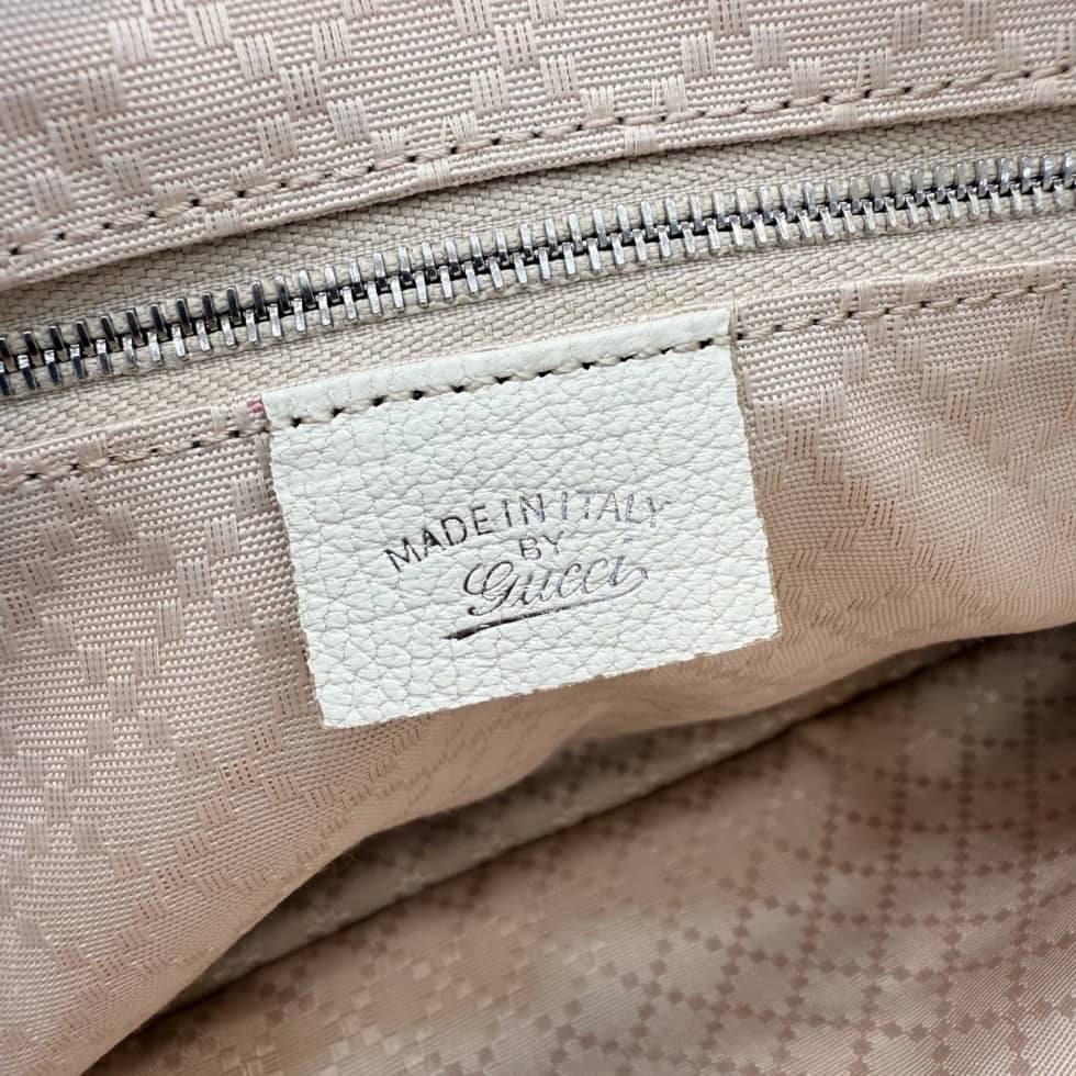 Gucci Jackie Slim Canvas Medium Ivory Shoulder Bag_8_156671 Gucci Jackie Slim Canvas Medium Ivory Shoulder Bag
