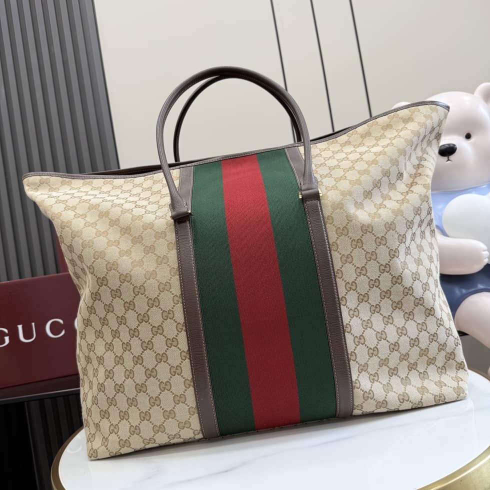 Gucci Canvas Medium Beige Travel Duffle Bag 874979_1_156681 Gucci Canvas Medium Beige Travel Duffle Bag 874979