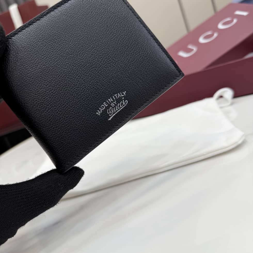Gucci Lira Leather Black Coin Wallet 867325_4_156761 Gucci Lira Leather Black Coin Wallet 867325