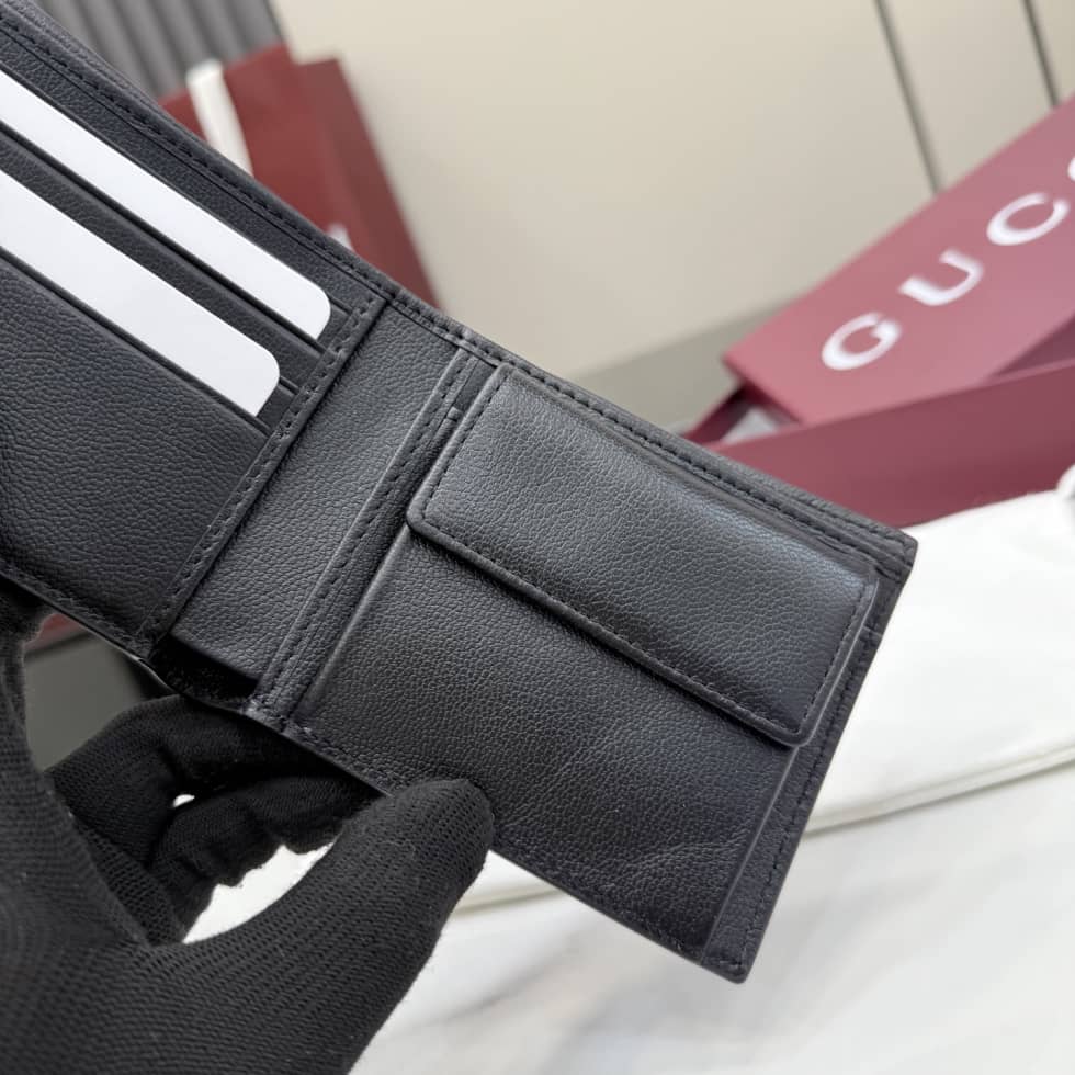 Gucci Lira Leather Black Coin Wallet 867325_8_156761 Gucci Lira Leather Black Coin Wallet 867325