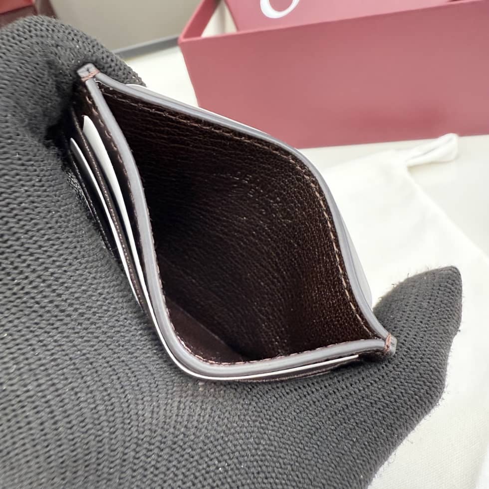 Gucci Lira Leather Dark Brown Card Case 867316_7_156771 Gucci Lira Leather Dark Brown Card Case 867316