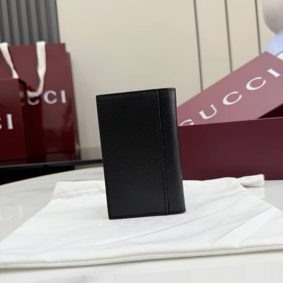 Gucci Men Lira Leather Black Card Case 867327_1_156801 Gucci Men Lira Leather Black Card Case 867327