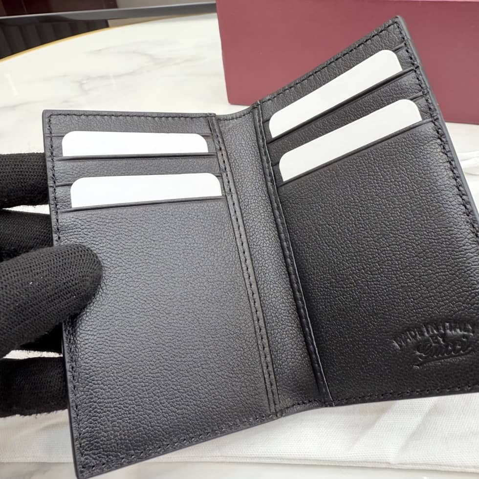 Gucci Men Lira Leather Black Card Case 867327_8_156801 Gucci Men Lira Leather Black Card Case 867327