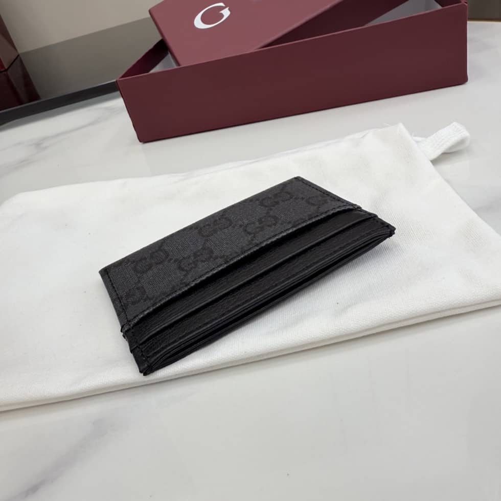 Gucci Essence Classic Black Card Case A002F2_3_156831 Gucci Essence Classic Black Card Case A002F2