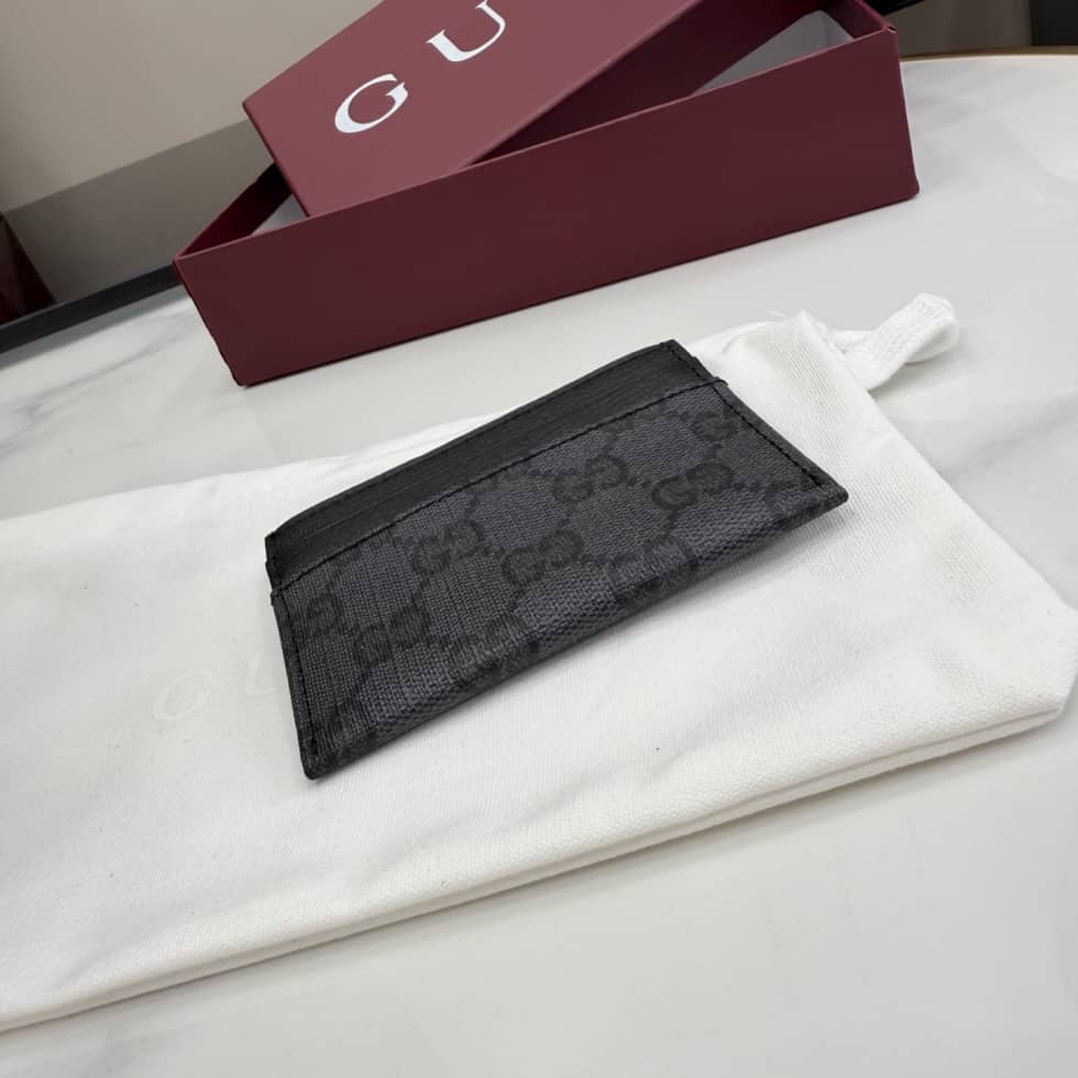 Gucci Essence Classic Black Card Case A002F2_4_156831 Gucci Essence Classic Black Card Case A002F2