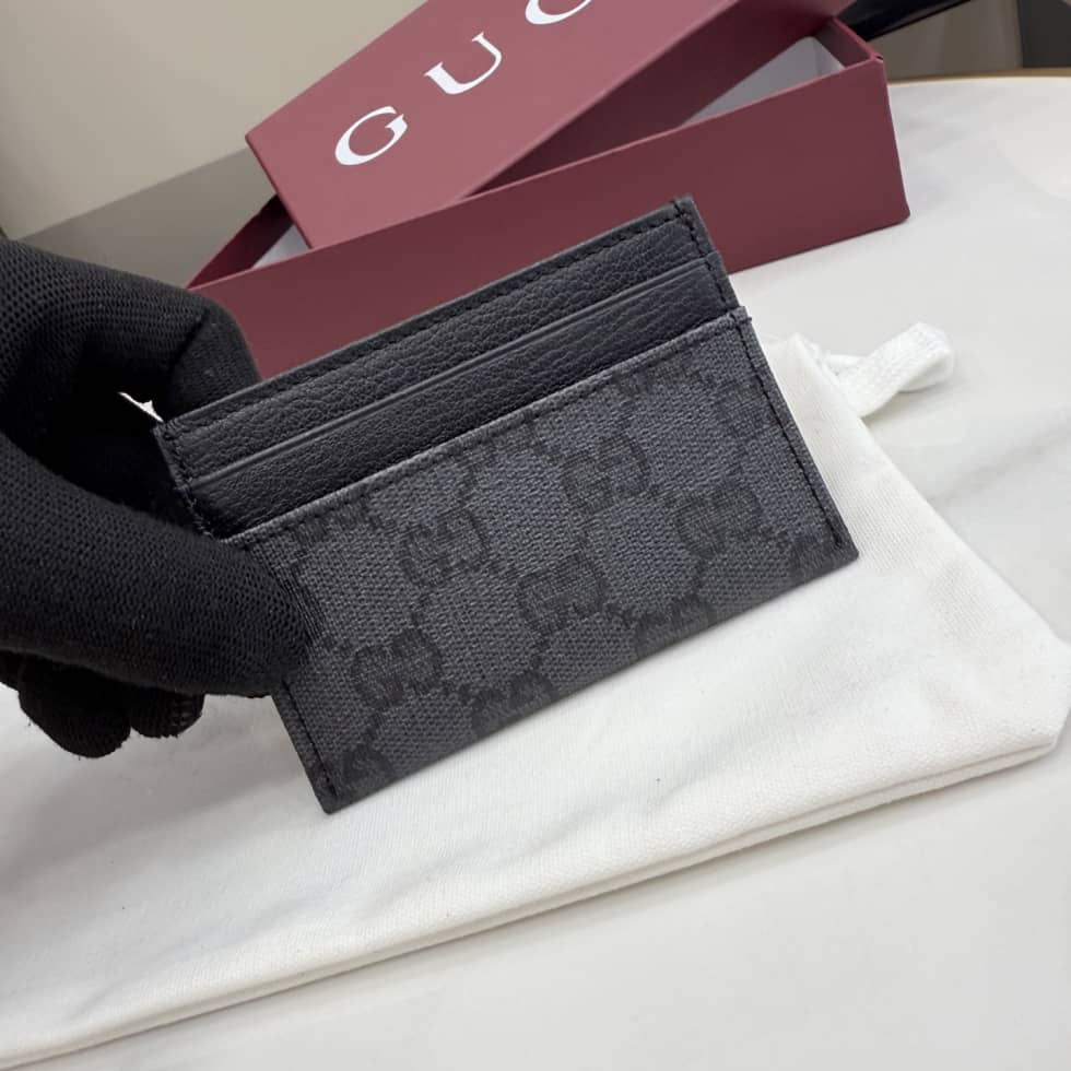 Gucci Essence Classic Black Card Case A002F2_5_156831 Gucci Essence Classic Black Card Case A002F2