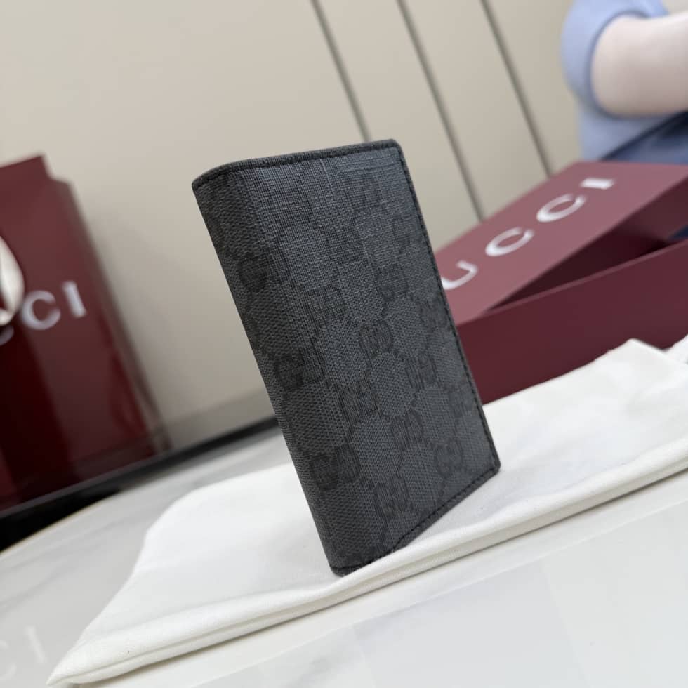 Gucci Essence Classic Canvas Black Card Case 876421_1_156871 Gucci Essence Classic Canvas Black Card Case 876421