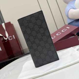 Gucci Essence Classic Black Long Wallet 876441