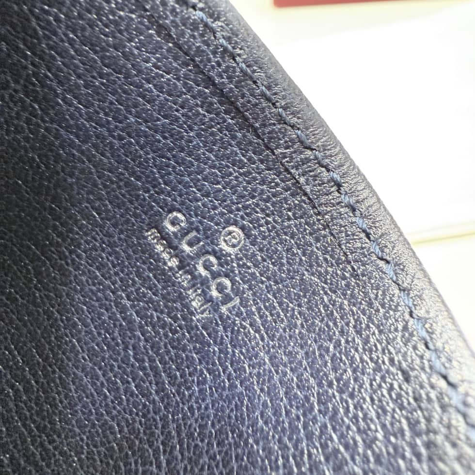 Gucci Card Case Denim Dark Blue 875795_8_156921 Gucci Card Case Denim Dark Blue 875795