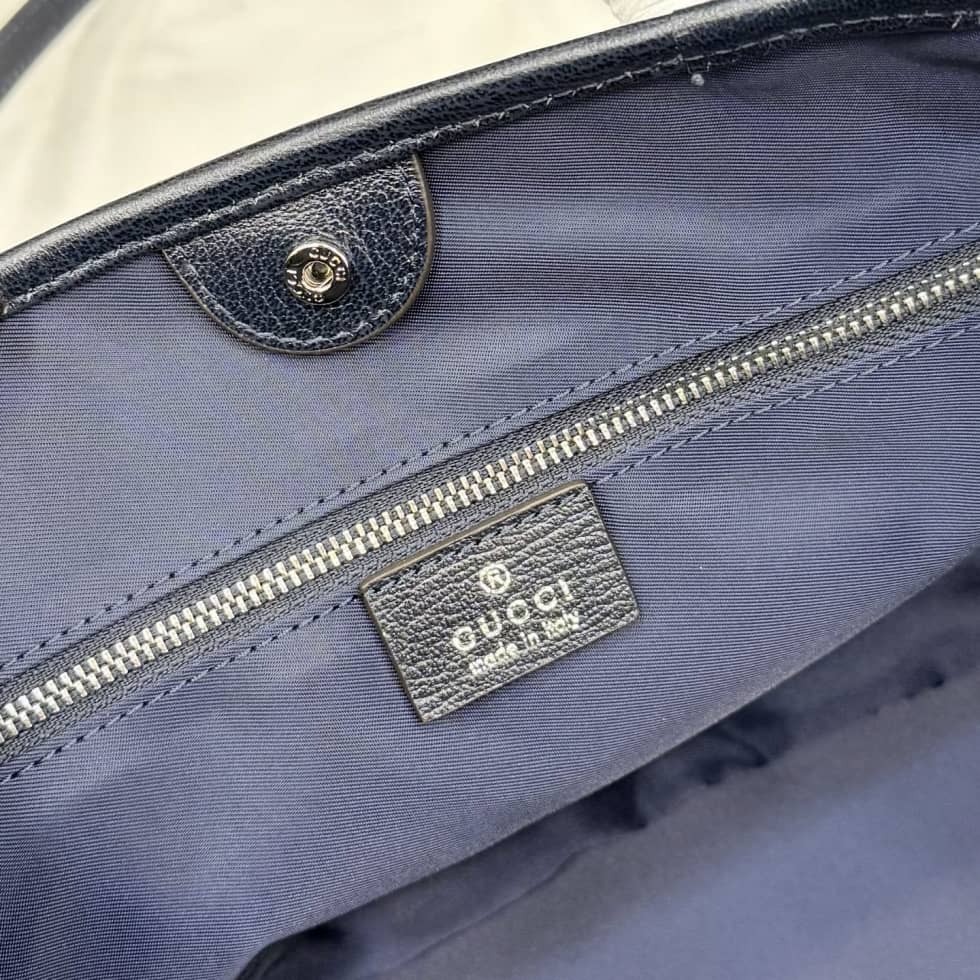 Gucci Small Tribeca Denim Blue Tote Bag 875236_8_156991 Gucci Small Tribeca Denim Blue Tote Bag 875236