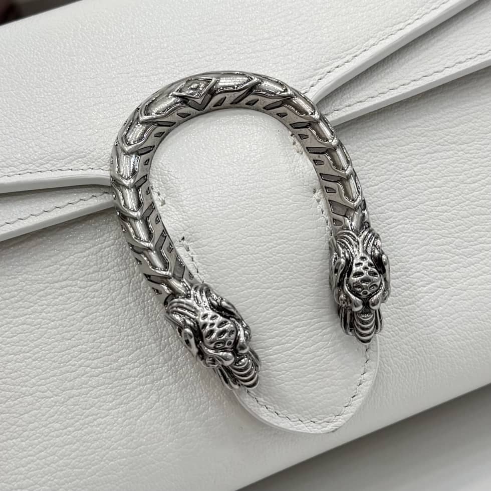 Gucci Dionysus Leather Medium White Shoulder Bag_4_157031 Gucci Dionysus Leather Medium White Shoulder Bag