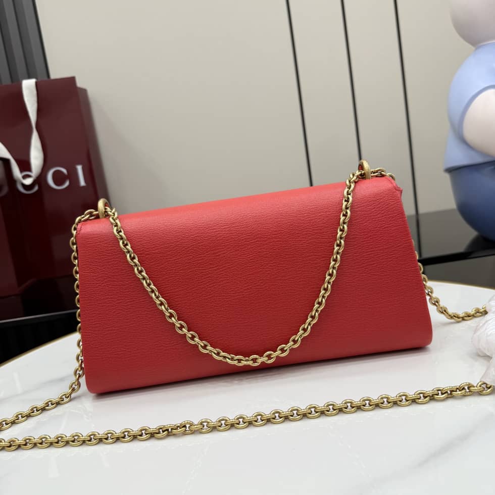 Gucci Dionysus Leather Medium Red Shoulder Bag_1_157051 Gucci Dionysus Leather Medium Red Shoulder Bag