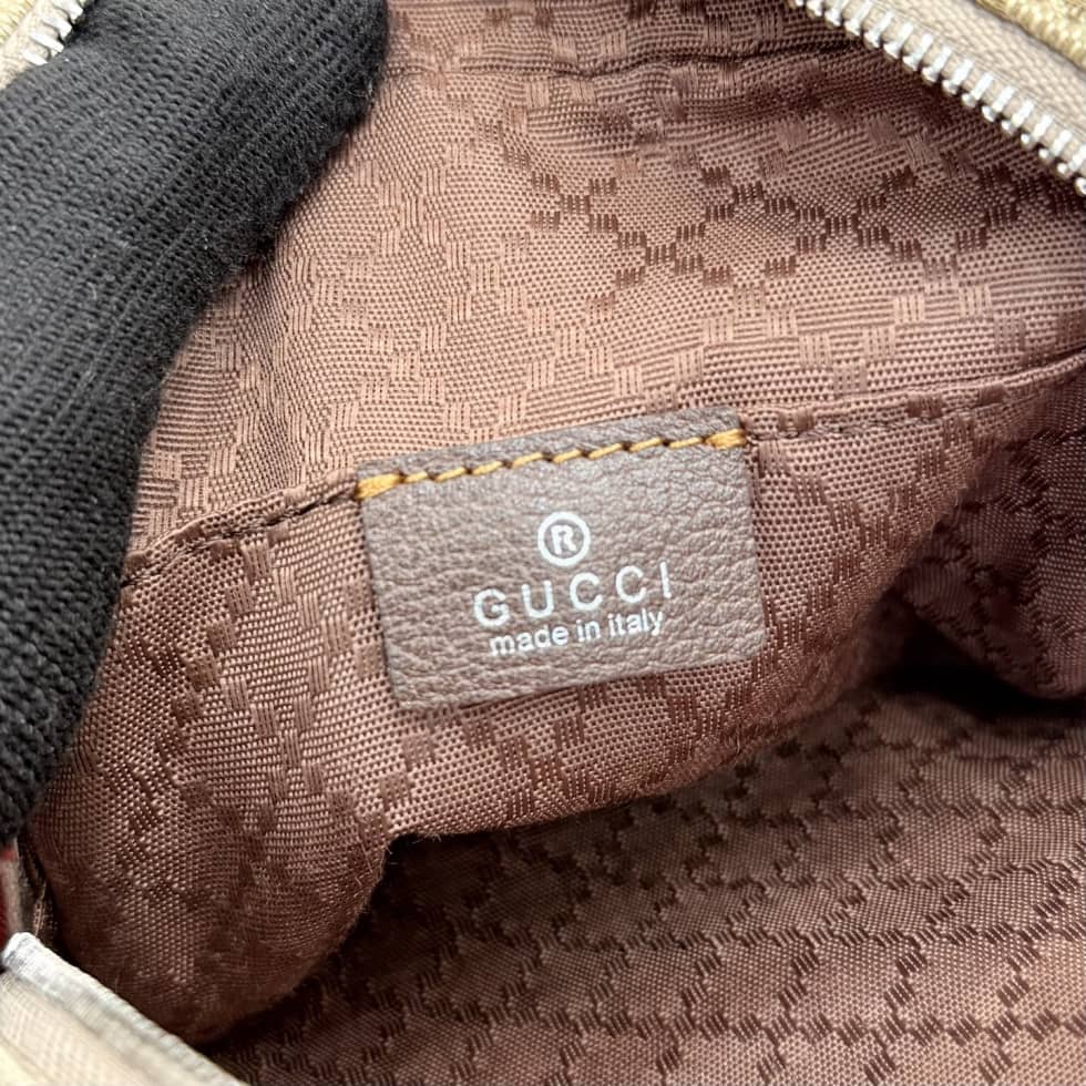 Gucci Tag Canvas Small Sand Brown Crossbody Bag_8_157091 Gucci Tag Canvas Small Sand Brown Crossbody Bag