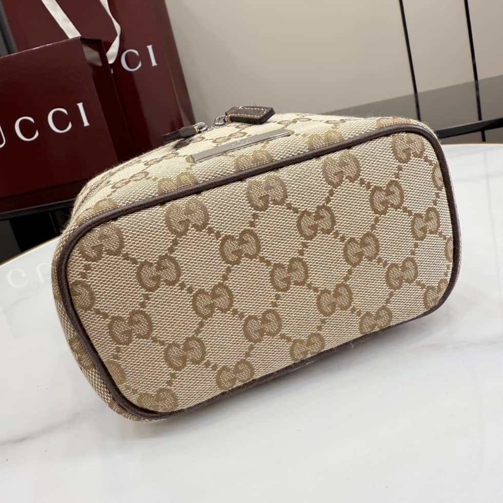 Gucci Tag Canvas Mini Sand Brown Shoulder Bag_3_157111 Gucci Tag Canvas Mini Sand Brown Shoulder Bag