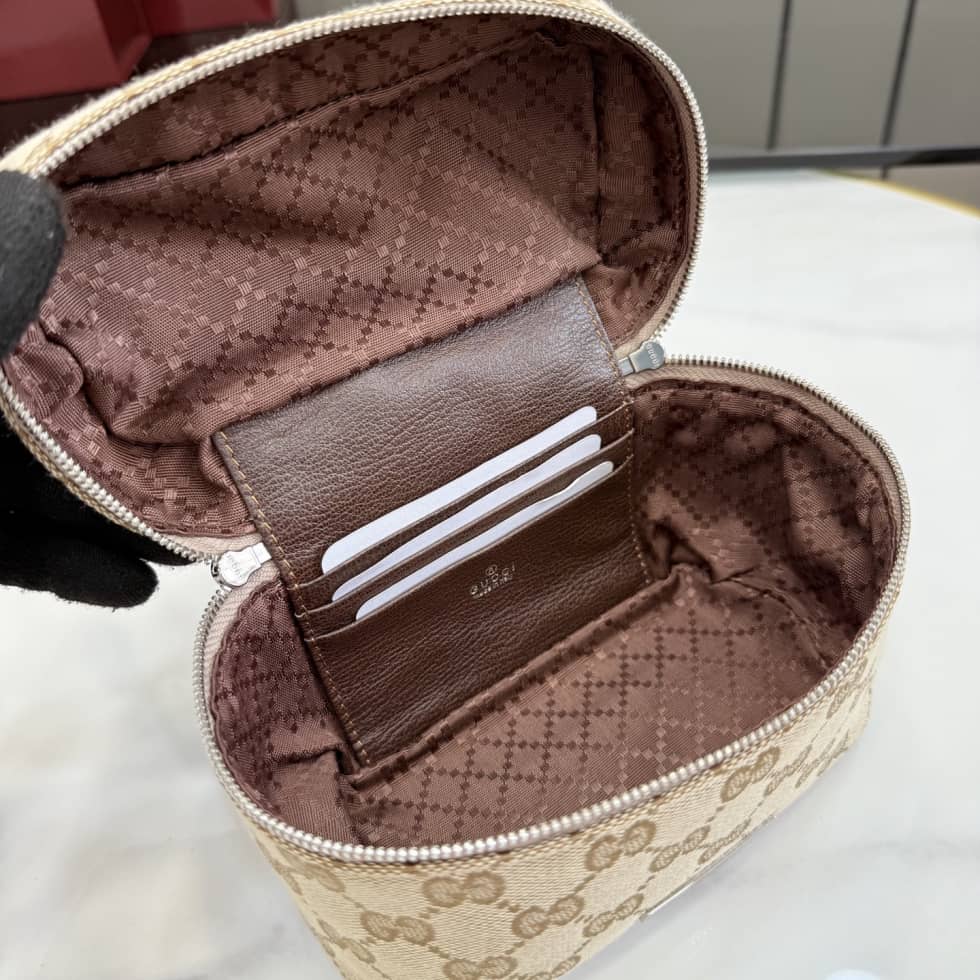 Gucci Tag Canvas Mini Sand Brown Shoulder Bag_6_157111 Gucci Tag Canvas Mini Sand Brown Shoulder Bag