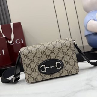 Gucci Horsebit 1955 Mini Sand Brown Shoulder Bag