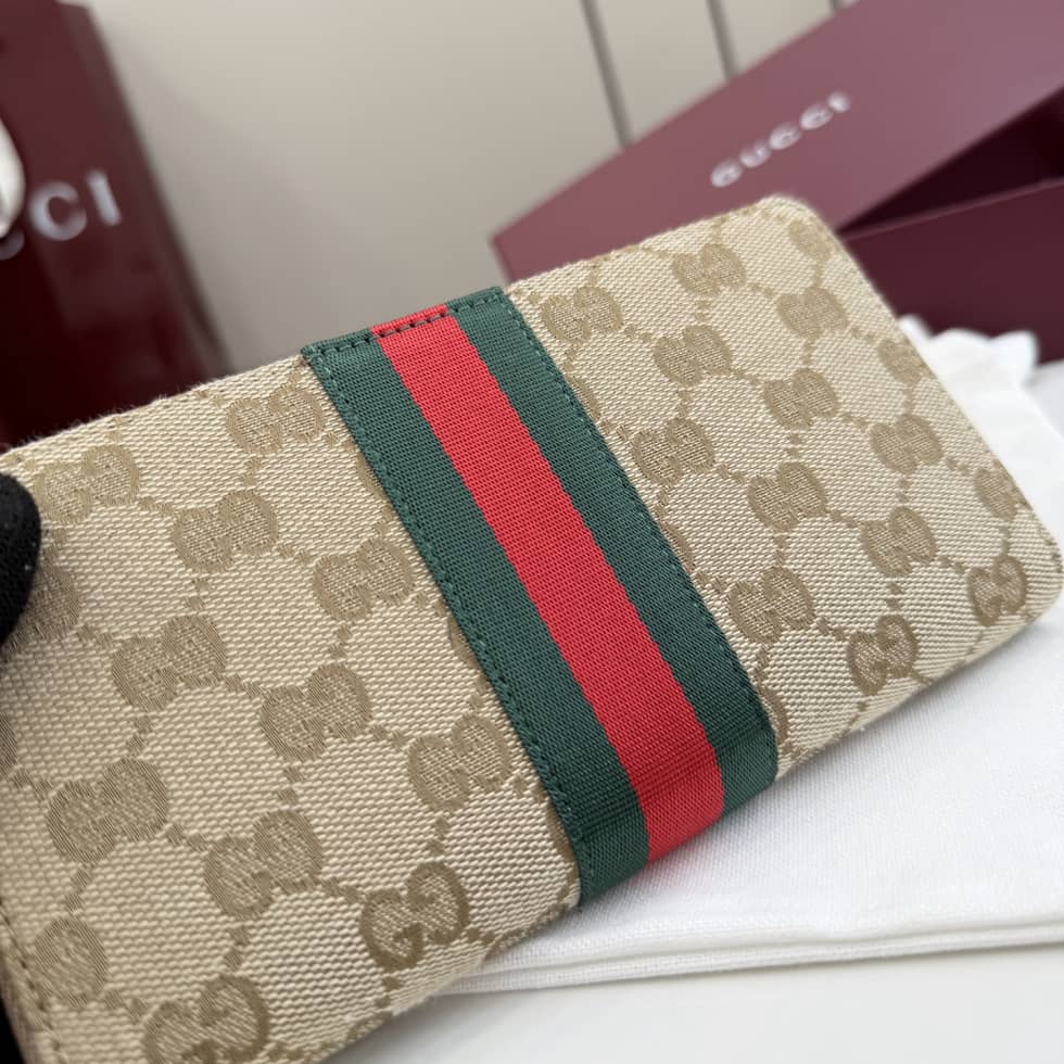 Gucci Canvas Web Zip Around Wallet Beige 867284_4_157181 Gucci Canvas Web Zip Around Wallet Beige 867284