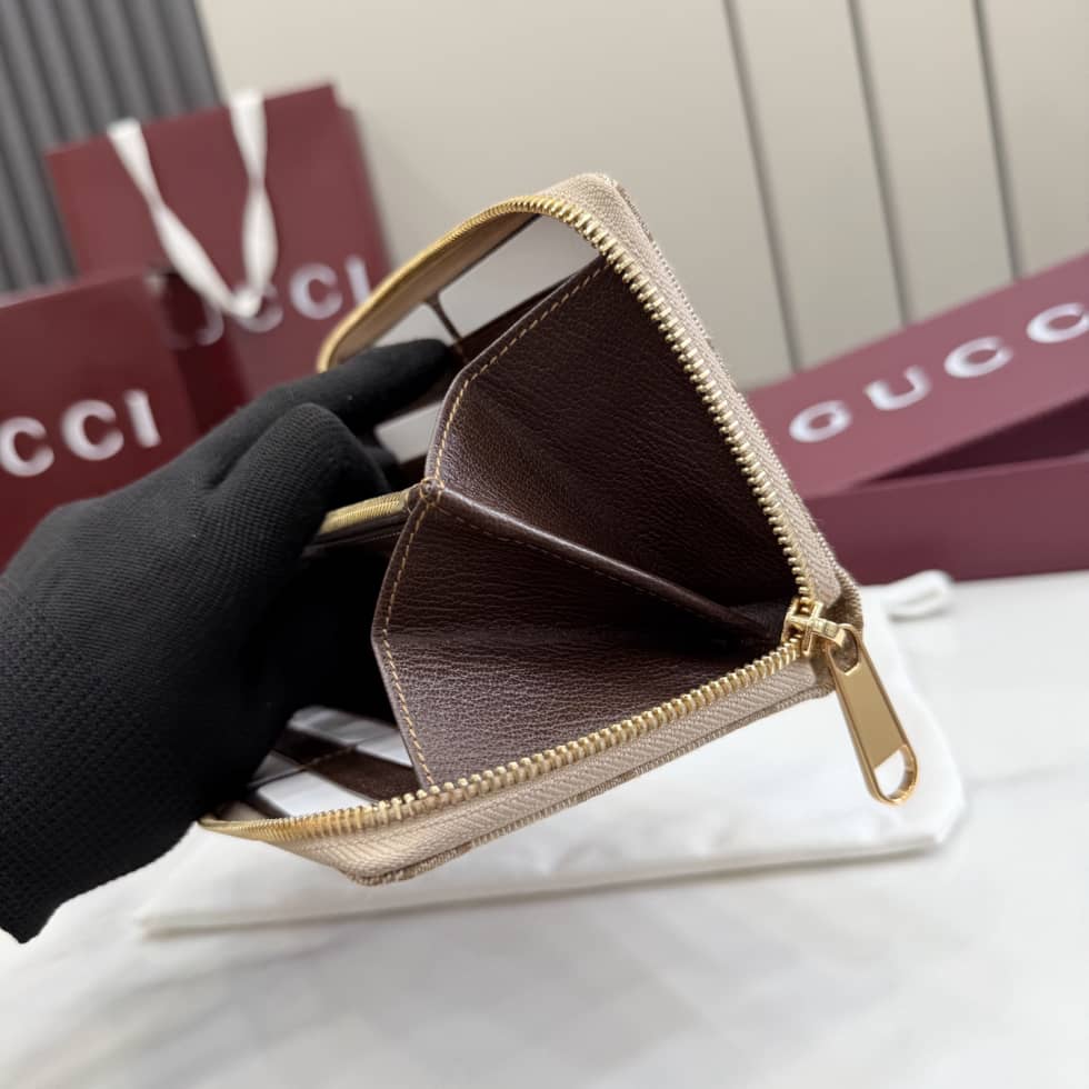 Gucci Horsebit Web Zip Around Wallet Beige 867124_8_157221 Gucci Horsebit Web Zip Around Wallet Beige 867124