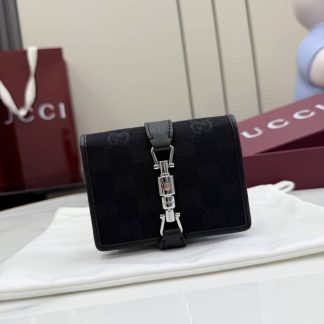 Gucci Jackie Medium Wallet Black 867166