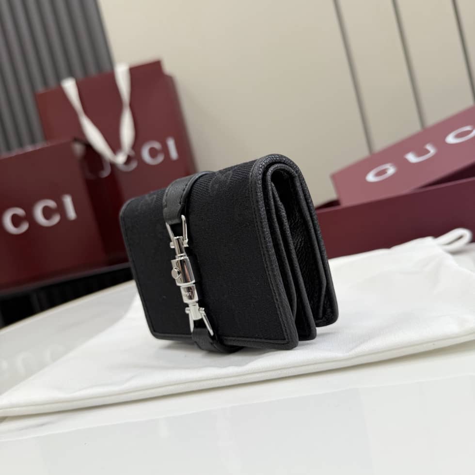 Gucci Jackie Medium Wallet Black 867166_2_157251 Gucci Jackie Medium Wallet Black 867166