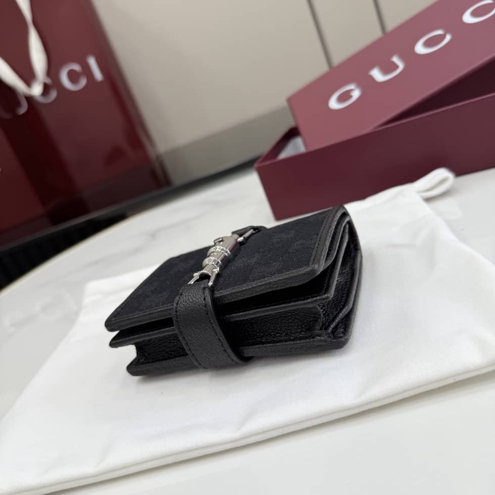 Gucci Jackie Medium Wallet Black 867166_3_157251 Gucci Jackie Medium Wallet Black 867166