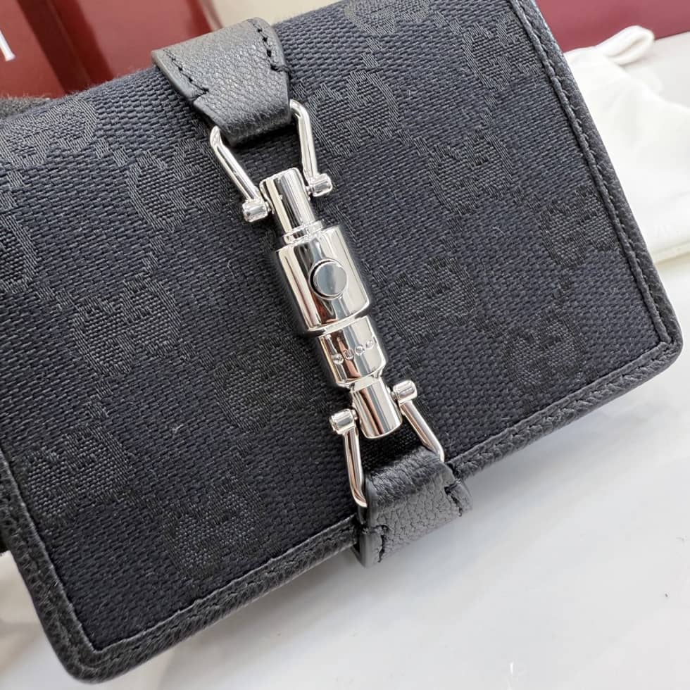 Gucci Jackie Medium Wallet Black 867166_4_157251 Gucci Jackie Medium Wallet Black 867166