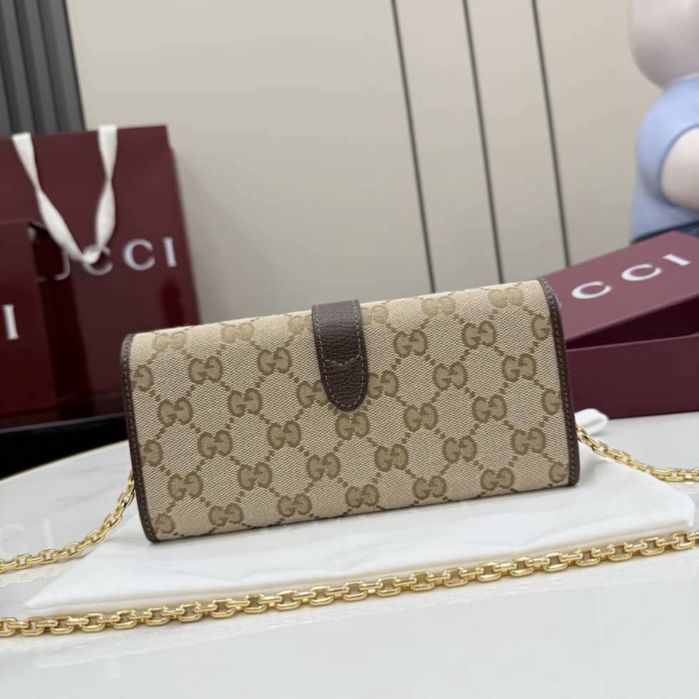 Gucci Jackie Wallet On Chain Beige 867165_1_157271 Gucci Jackie Wallet On Chain Beige 867165